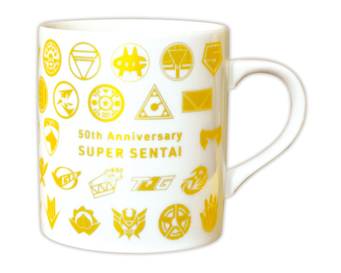 スーパー戦隊シリーズ　５０ｔｈ記念マグ（ホワイト）画像