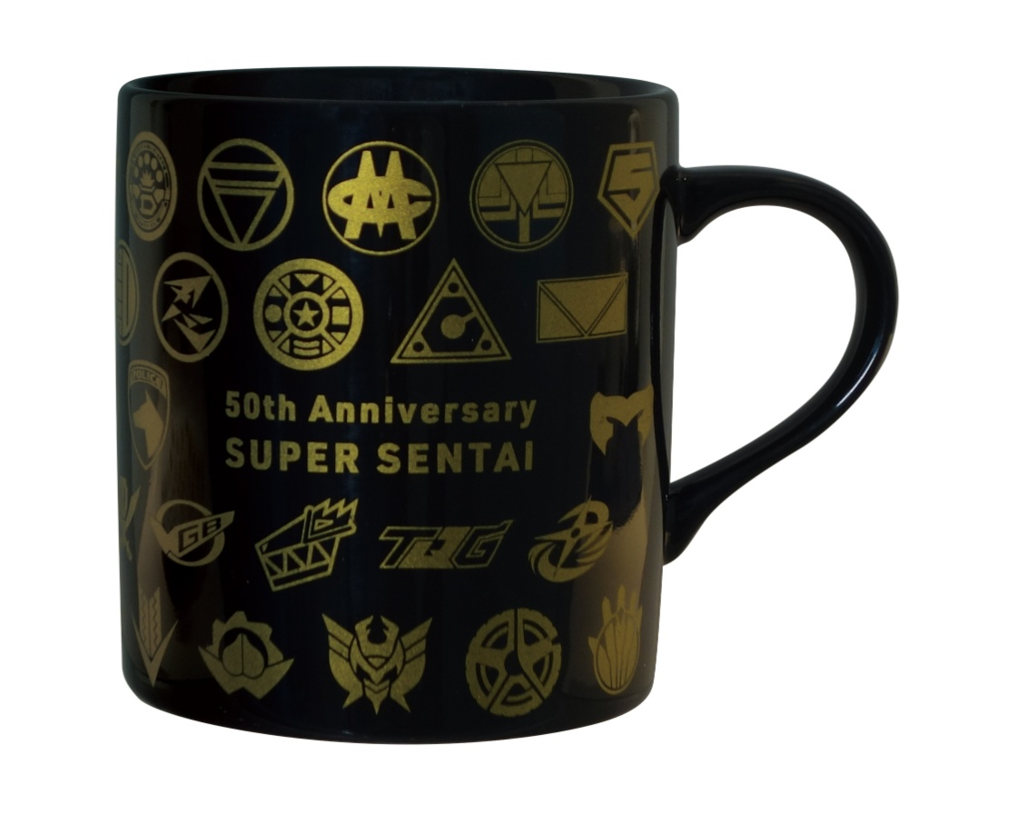 スーパー戦隊シリーズ　５０ｔｈ記念マグ（ブラック）画像
